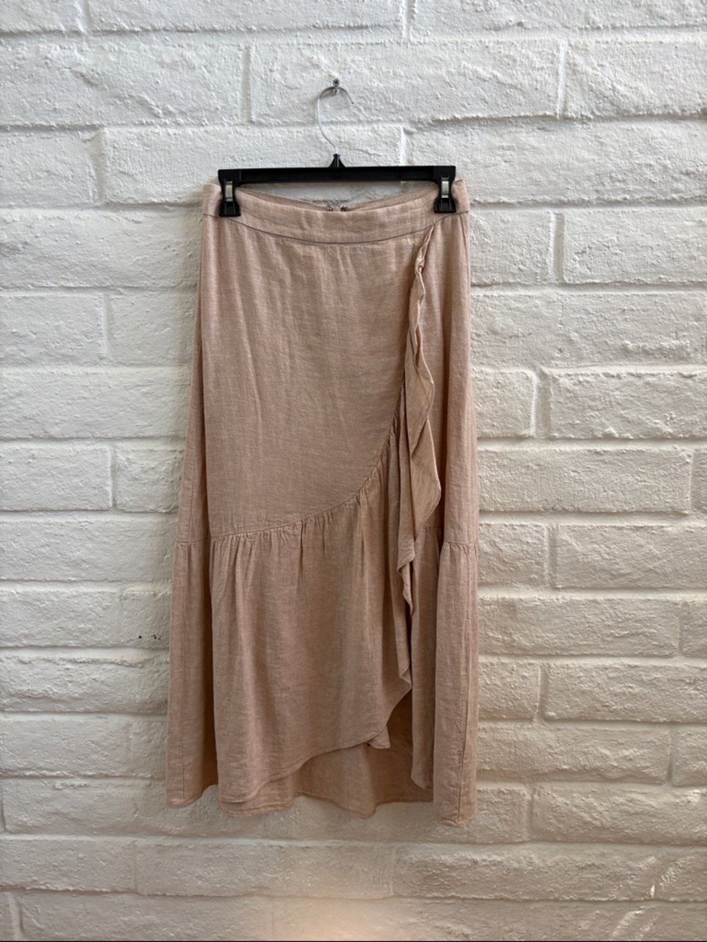 Women's Blush Ruffle Wrap Skirt